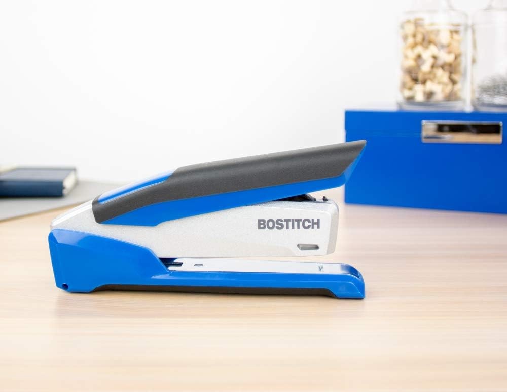 Bostitch Office InPower Spring-Powered Premium Desktop Stapler – One Finger, No