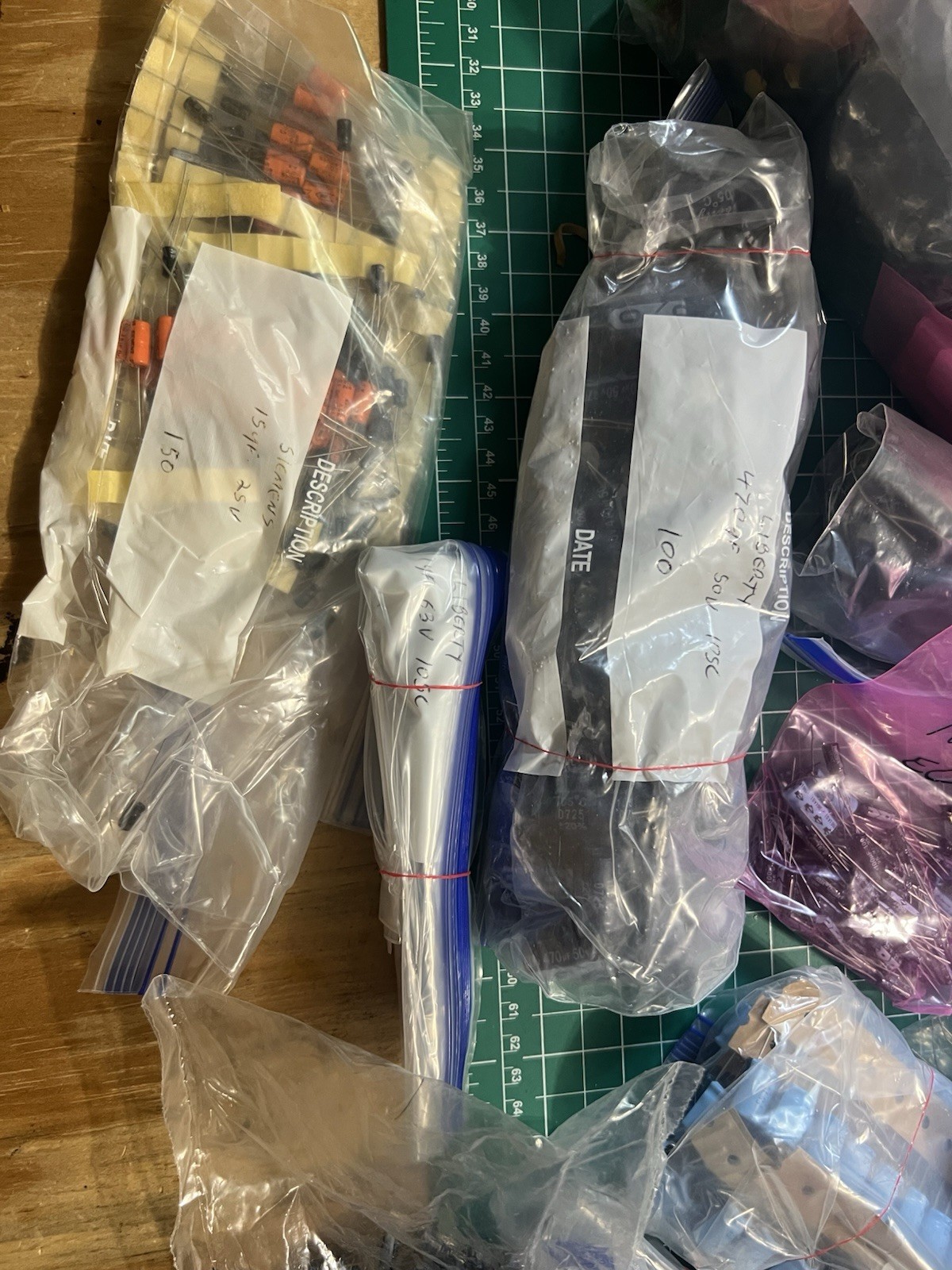 HUGE 11lb Lot Of Electronic Components NOS