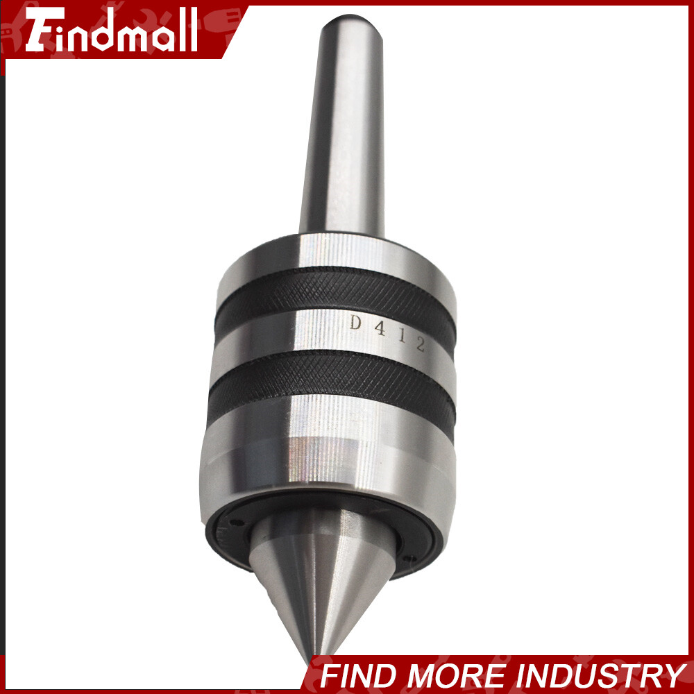 Findmall MT2 Live Center Morse Taper 2MT Triple Bearing Lathe Medium Duty CNC