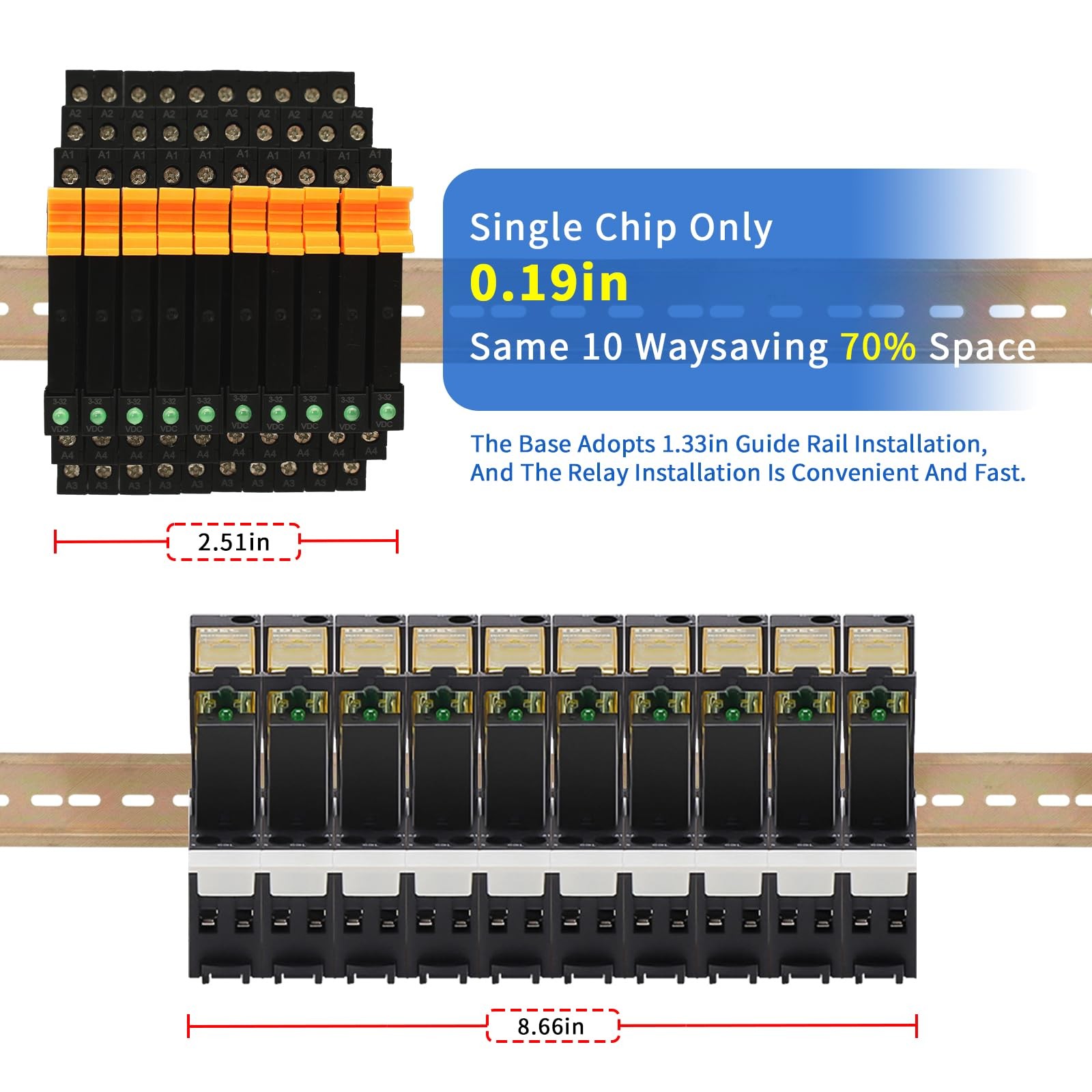 (10pcs) Solid State Relay DD 3.3V 3V 5V 12V 24V 1.5A,Signal Relay for PLC,No …