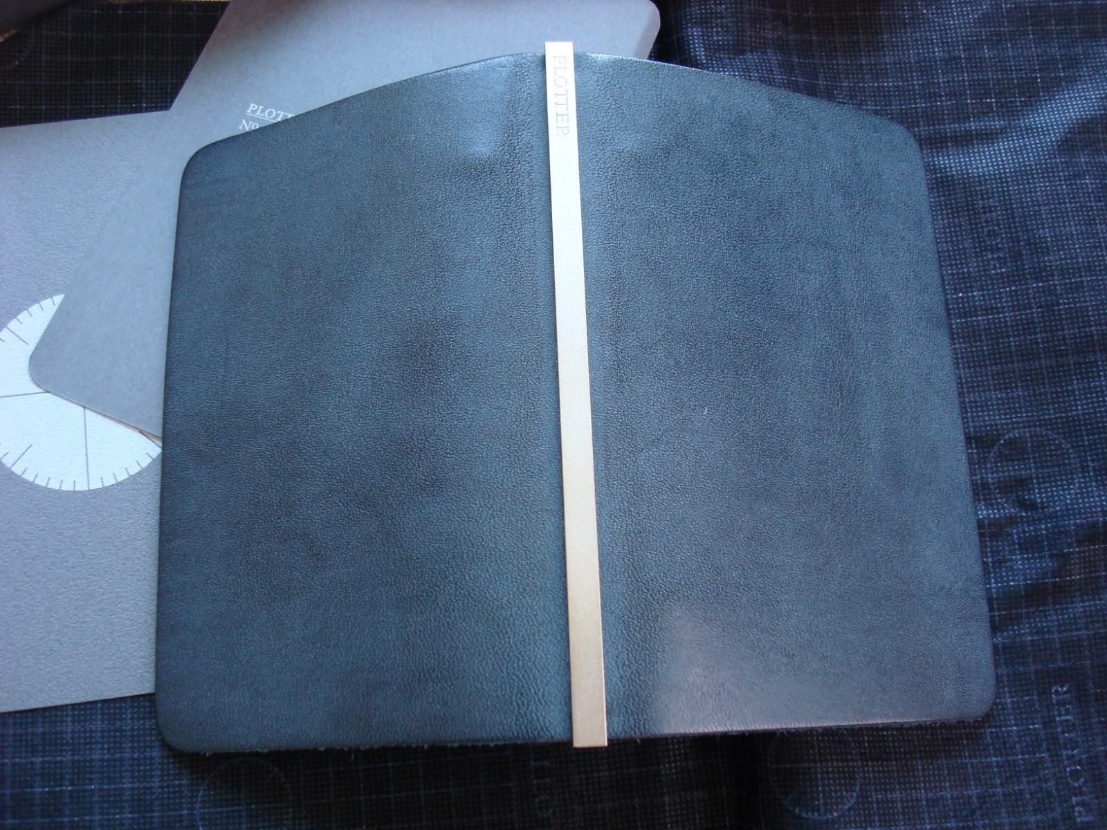 Plotter Mini 5 (M5) Blue Bridle leather Notebook organizer