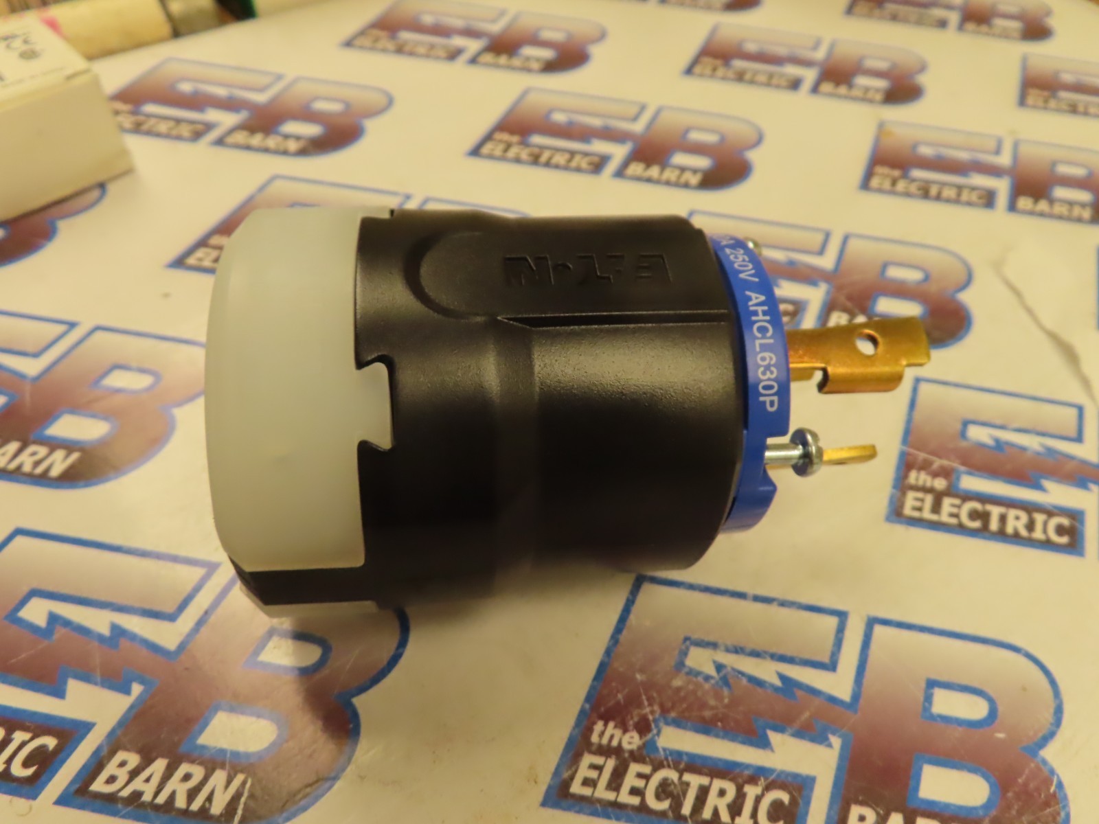 Eaton AHCL630P Twistlock Plug 30 Amp 250 Volt 3W Blue L6-30P -NEW-B