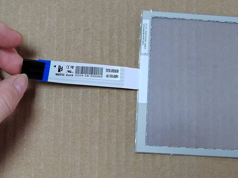 For T070S-5RB003N-0A11R0-080FH 7inch 5 Wire Touch Screen Glass Panel 165*104mm-