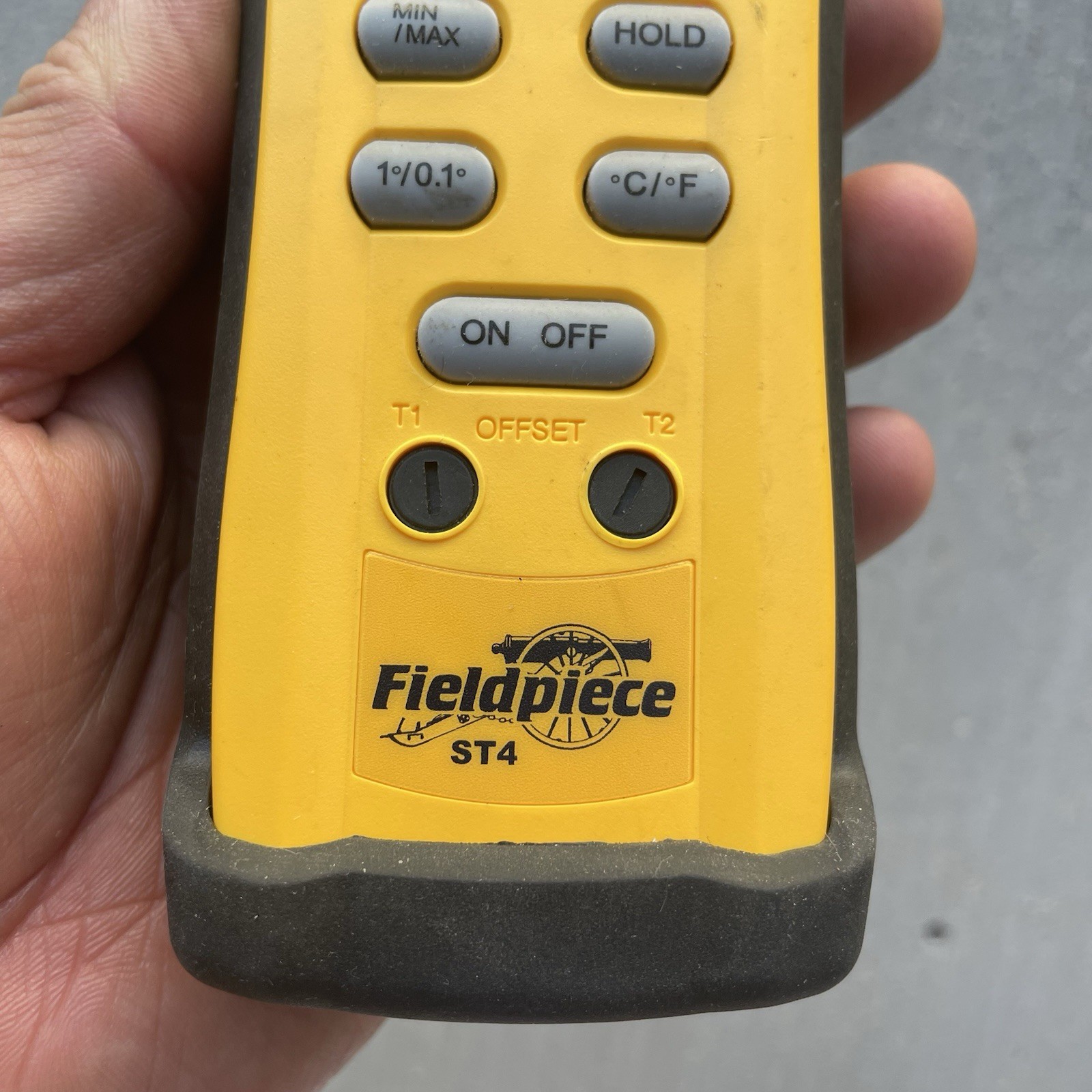 Fieldpiece ST4 Digital Dual Temperature Thermometer Meter Tested