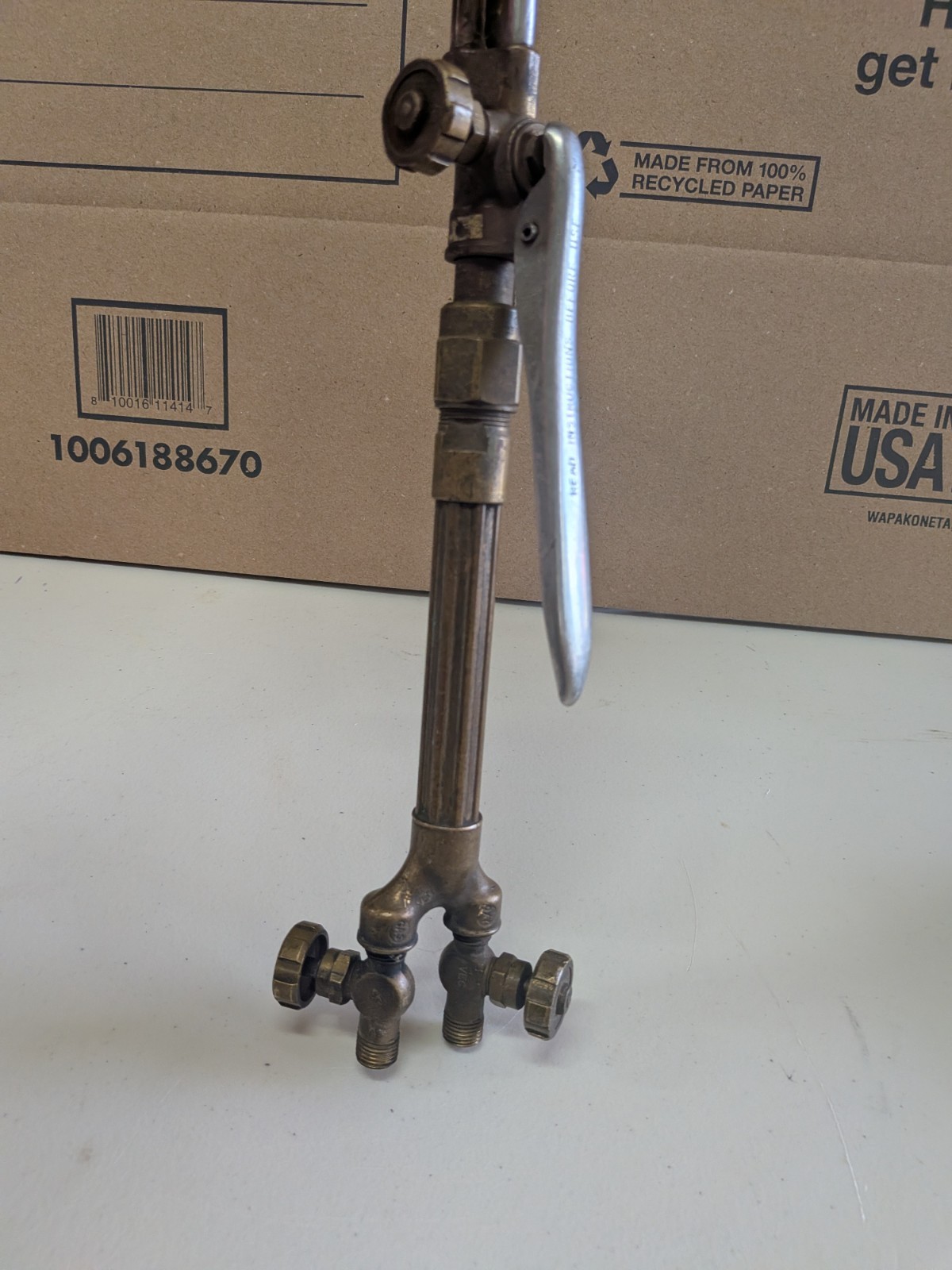 Victor Uniweld Esab WH-360 Cutting/Welding Torch Handle Head Oxy CA350 Works