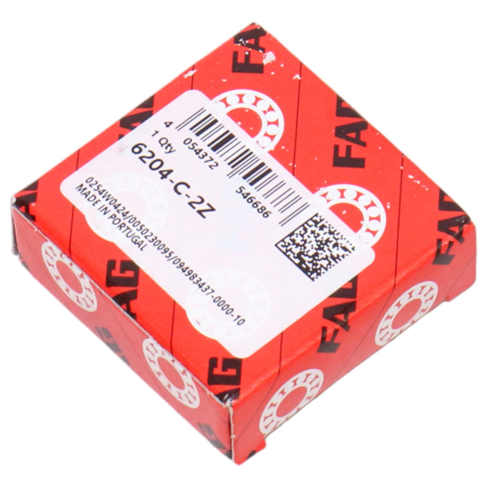 FAG 6204-C-2Z, Deep Groove Ball Bearings 62..-C-2Z, modified Internal ……….