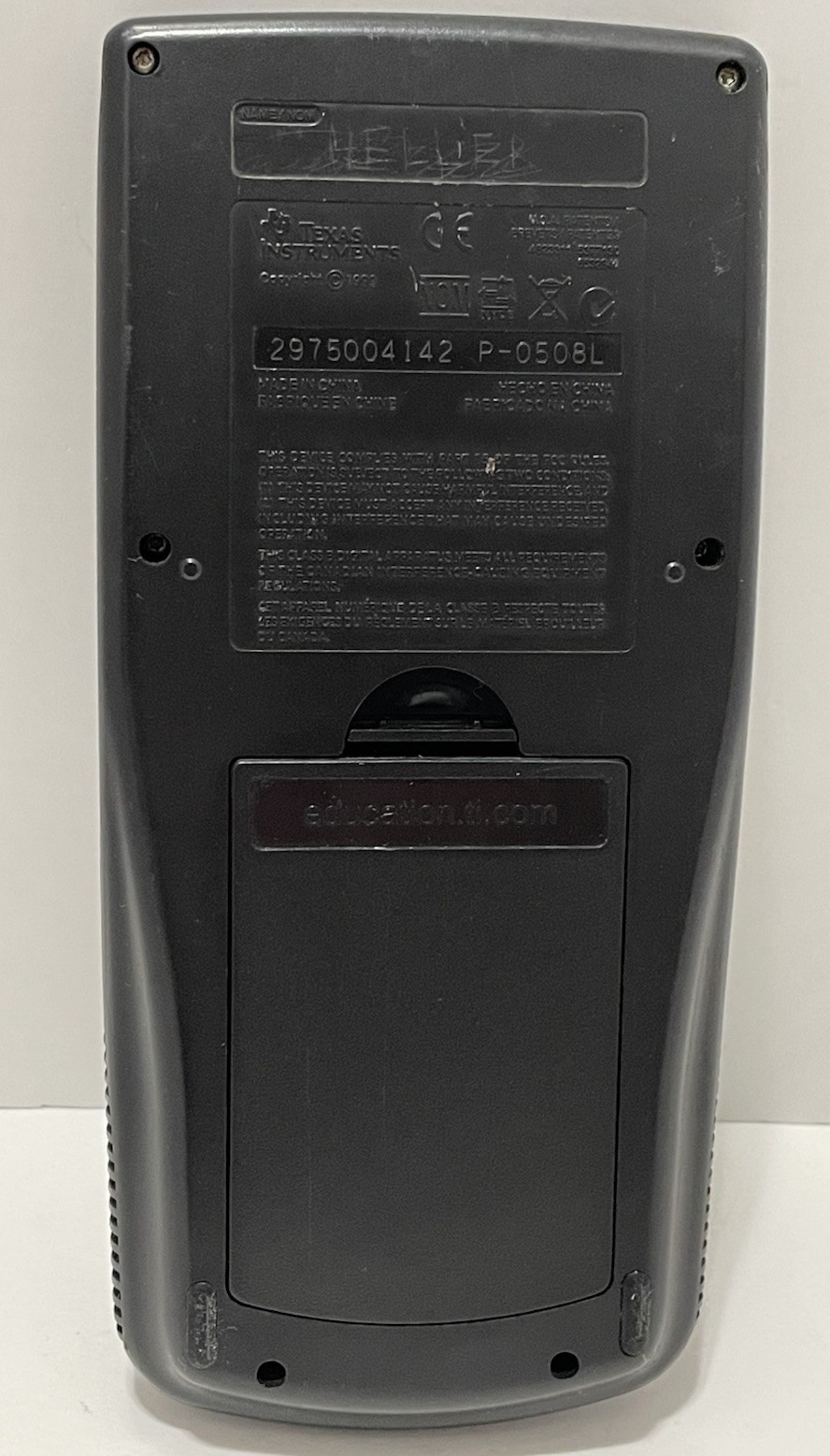 Texas Instruments TI-83 Plus Graphing Calculator – TESTED WORKS – No Cover