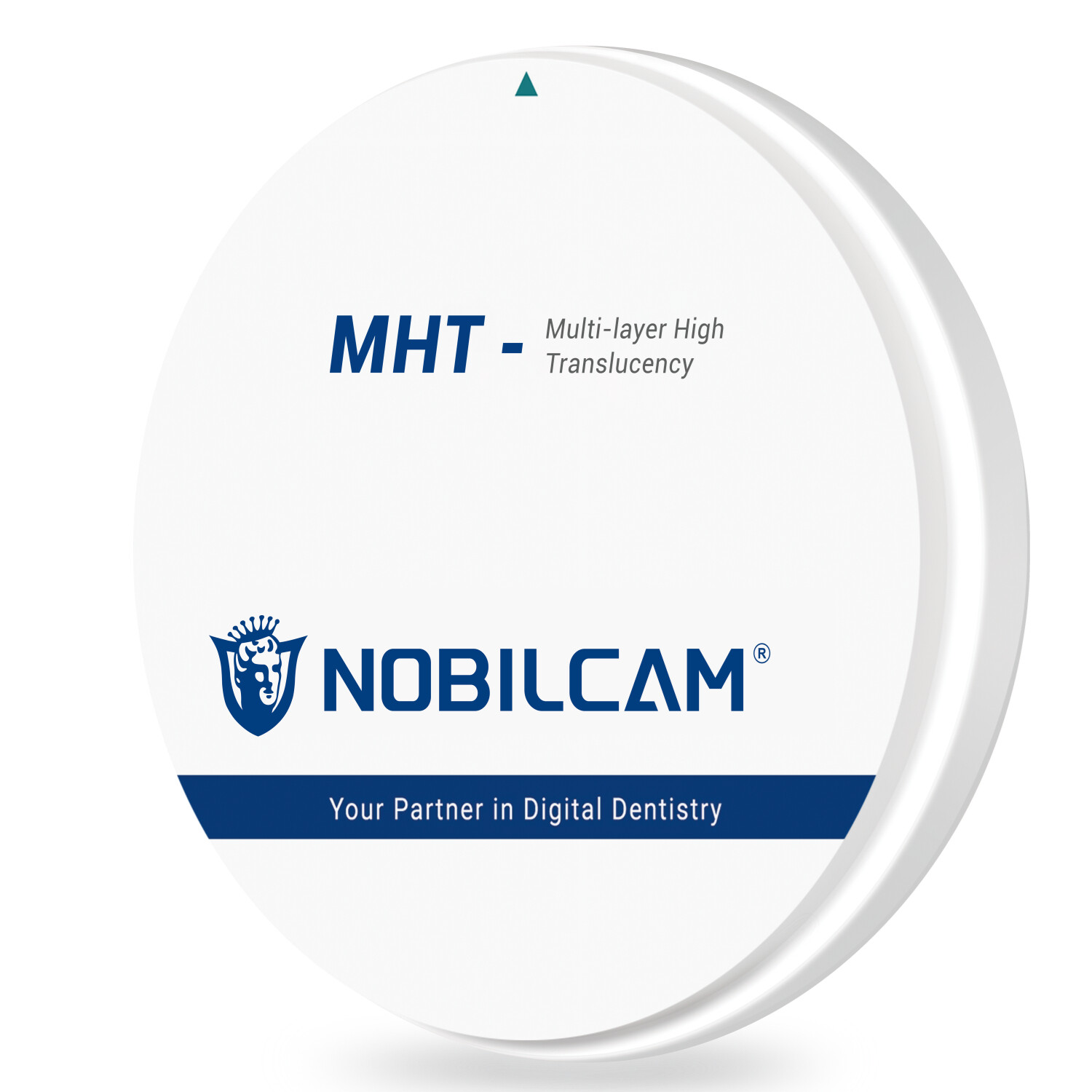 NOBILCAM 98mm Multilayer Zirconia Discs Blocks CAM/CAD Blocks Translucence 46%