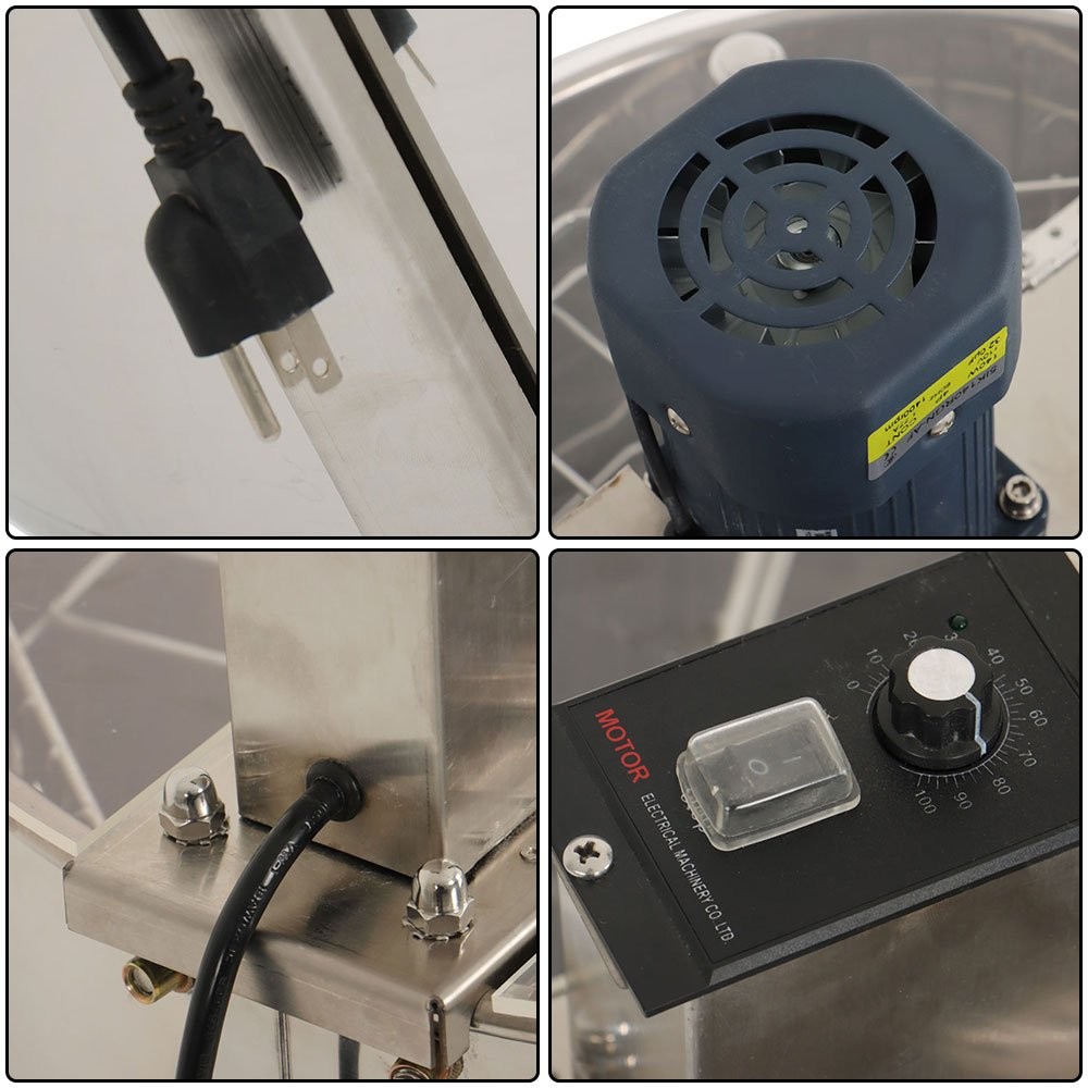 4/8 Frames Electric Honey Extractor For Beekeeping Equipment Honey Separator