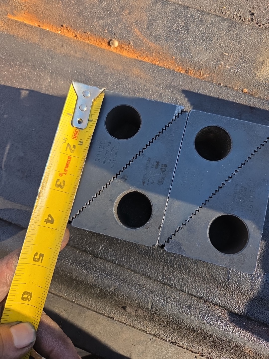 Qty:7 Northwestern USA Milling Machine Jig Bore Set Up Step Block Set 1-1/2 Wide