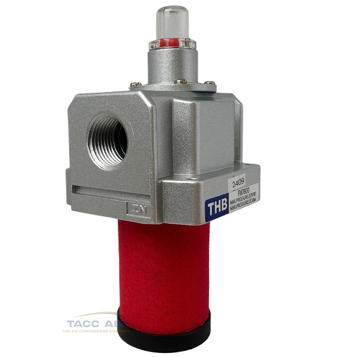 0.01 Micron Oil Coalescing Filter 1/2″ NPT Compressed Air Compressor Separator