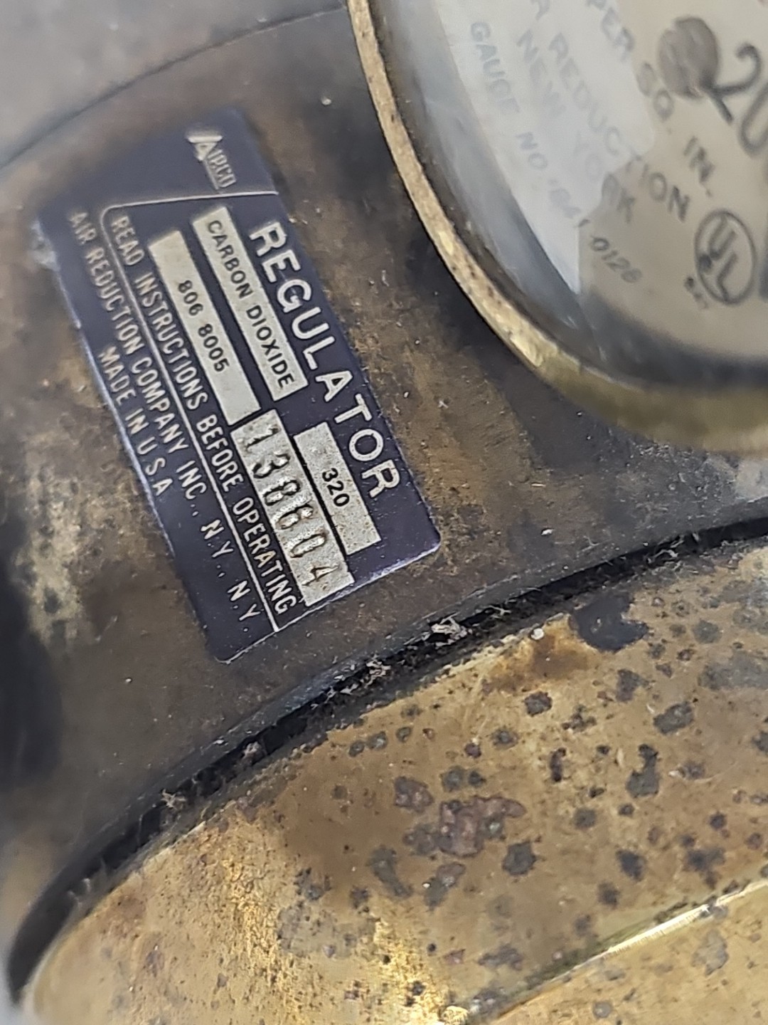 Vintage AIRCO INC. Heated Air Regulator Model 320 Untested