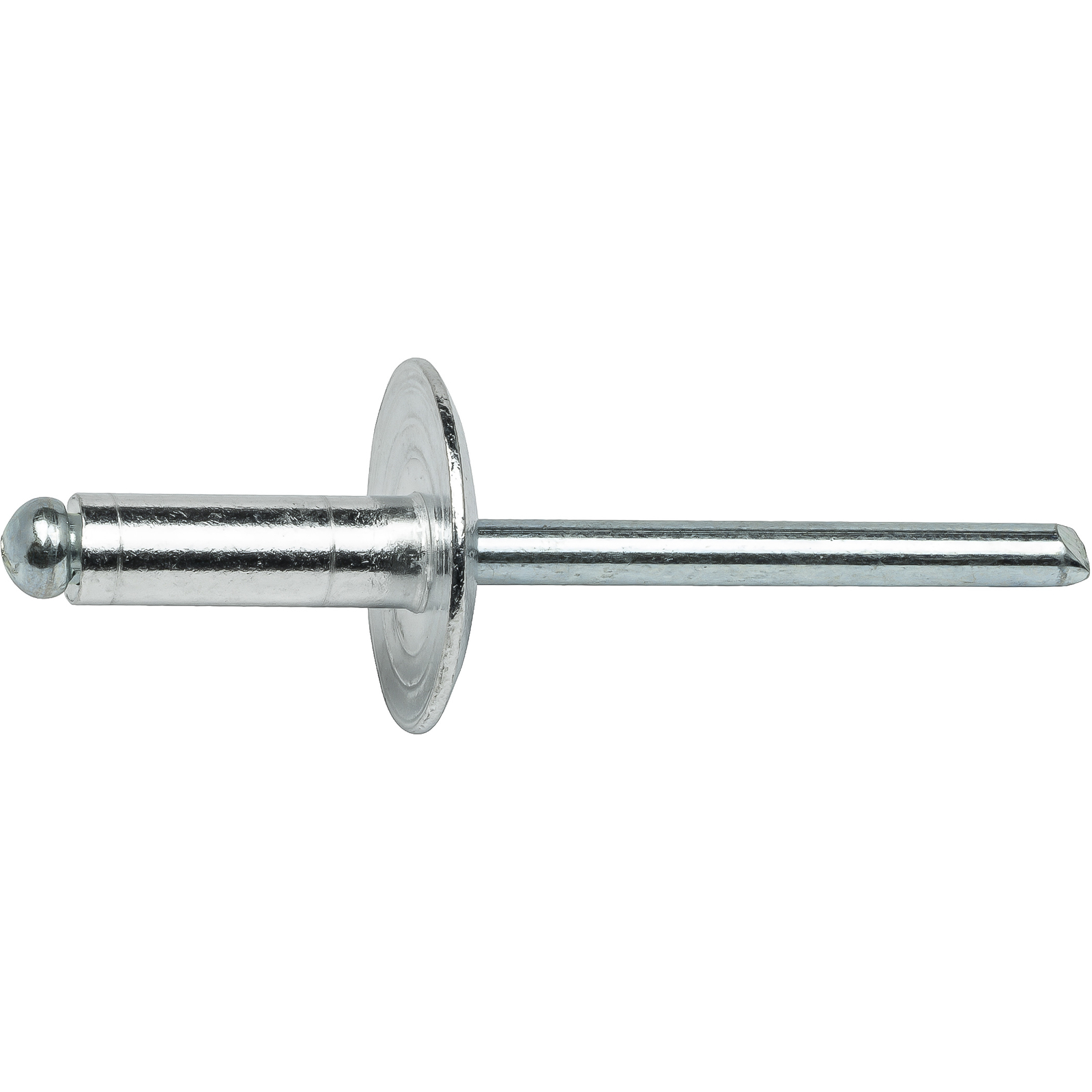 Large Flange Pop Rivets Aluminum Body Steel Mandrel Dome Head Blind Every Size