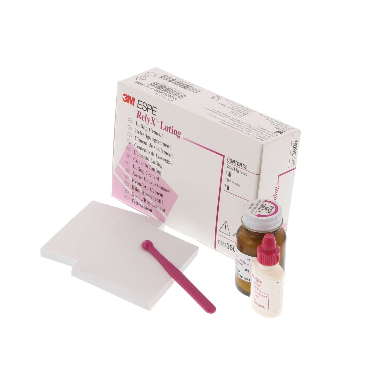 3M ESPPE DENTAL RELYXX LUTE CEMENT POWDER & LIQUID SET ( Long Expiry)