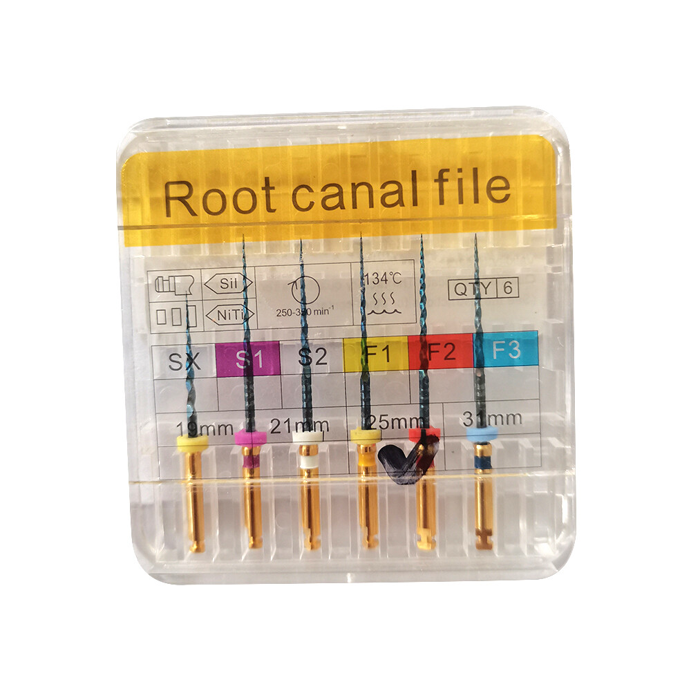 21/25/31mm SX-F3 Dental Endodontic Engine Use Root Canal Endo Niti Rotary Files