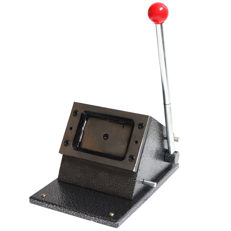 86x54mm CR80 All Metal Manual PVC Card Die Cutter Desktop Business Card Cutter