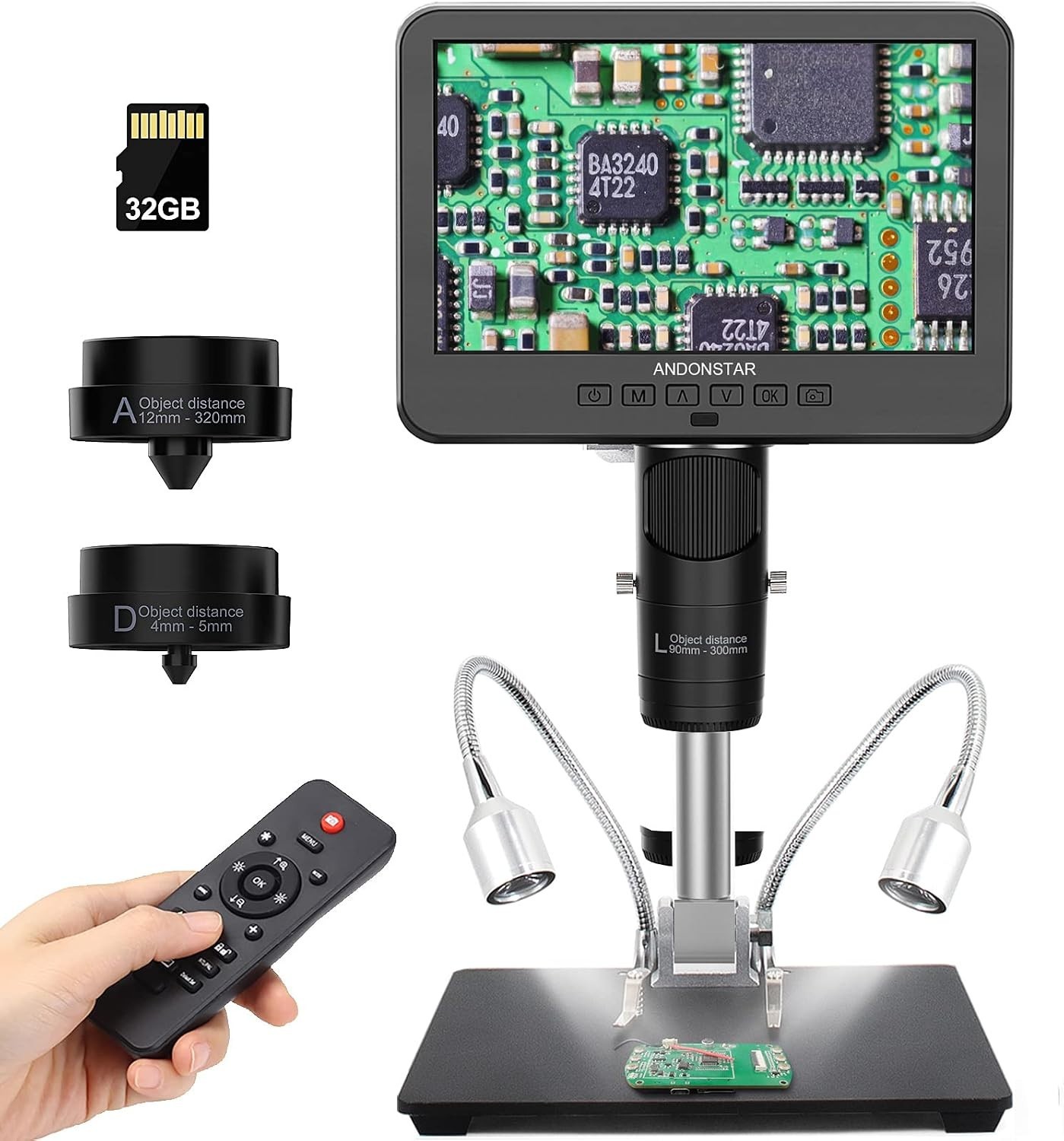 All-Purpose Winner Microscope with LED Lights