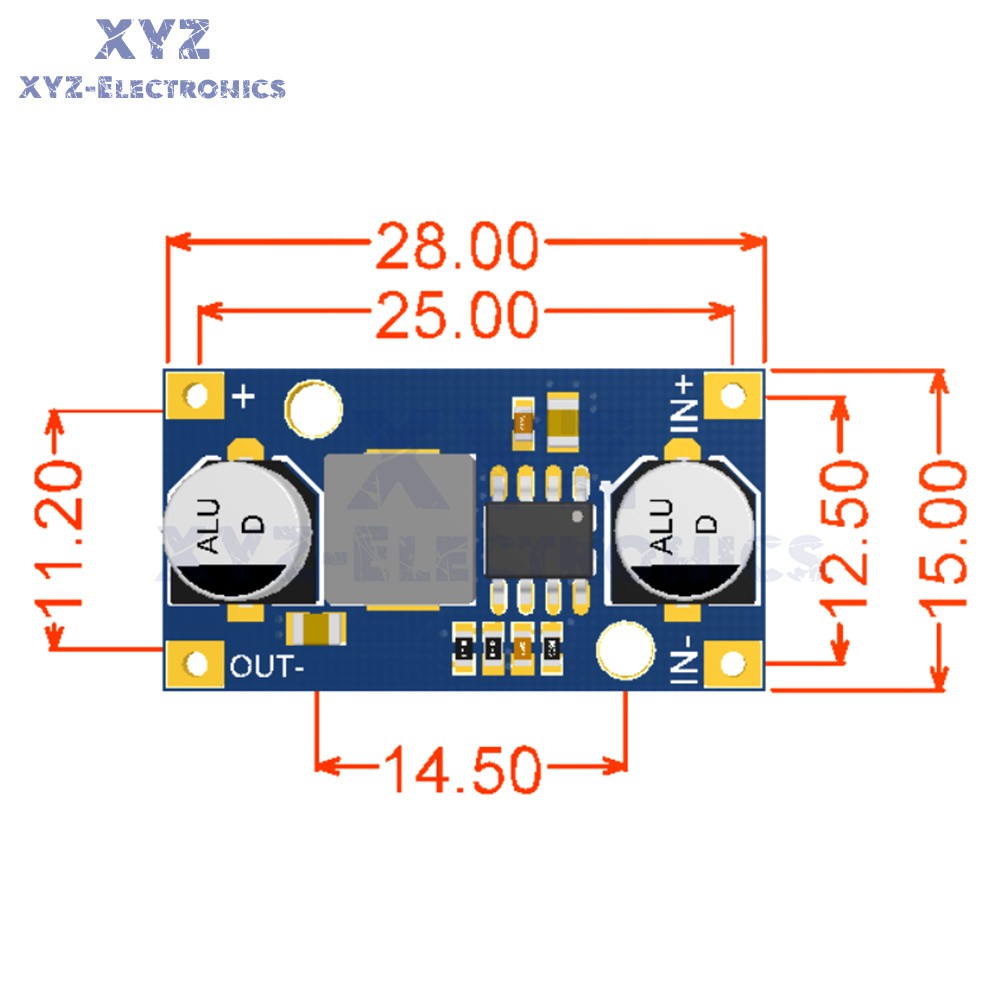 DC-DC 6V-30V to 5V/9V/12V Step-down Power Supply Module Mini Buck Module 3A