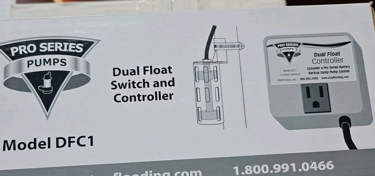 PRO Series Pumps Dual Float Switch W/ Controller DFC1