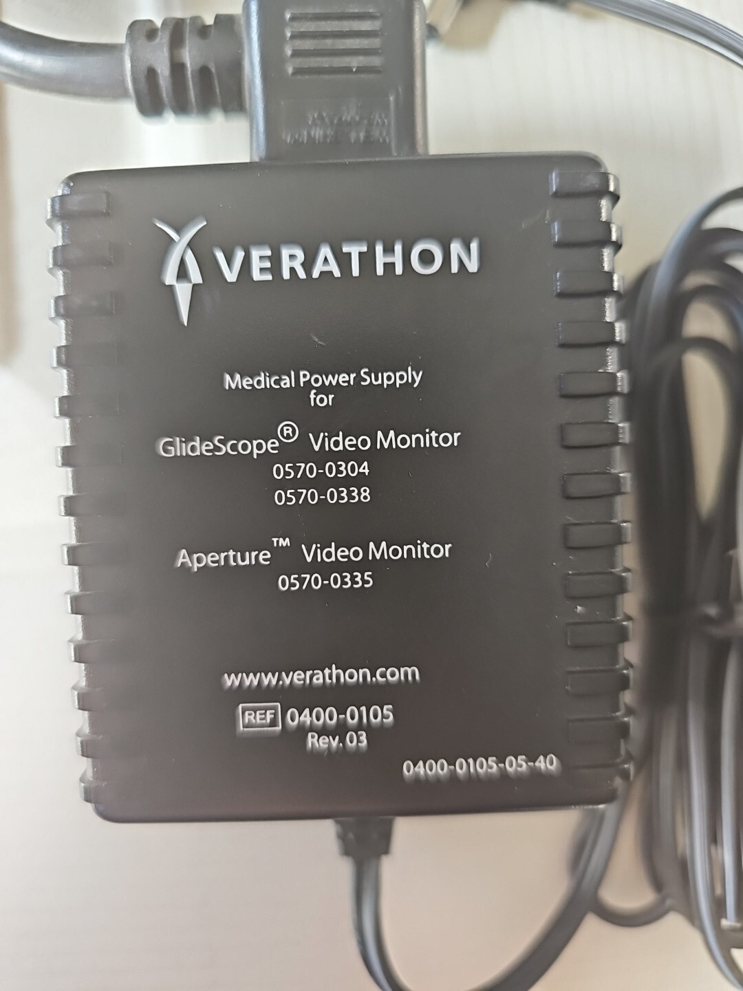 Verathon Medical Supply For Glidescope Video Monitor 0570-0303, 0570-0338 or…