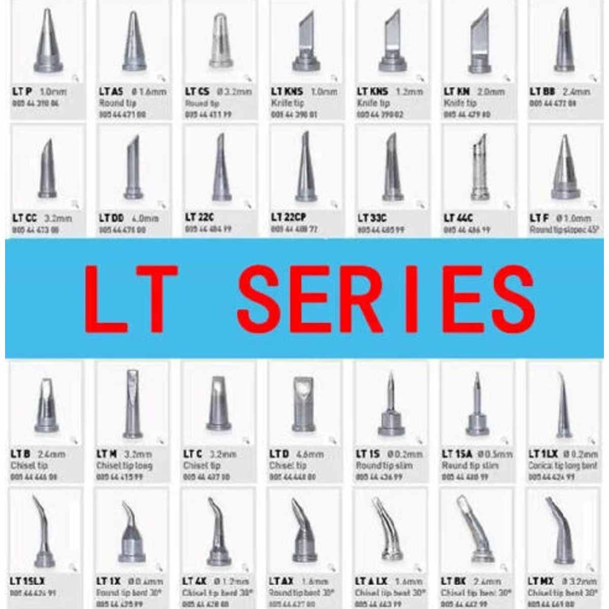 LT Series Tip Heating Elements for Weller WSD81 WD1000 Workstation WSP80 US