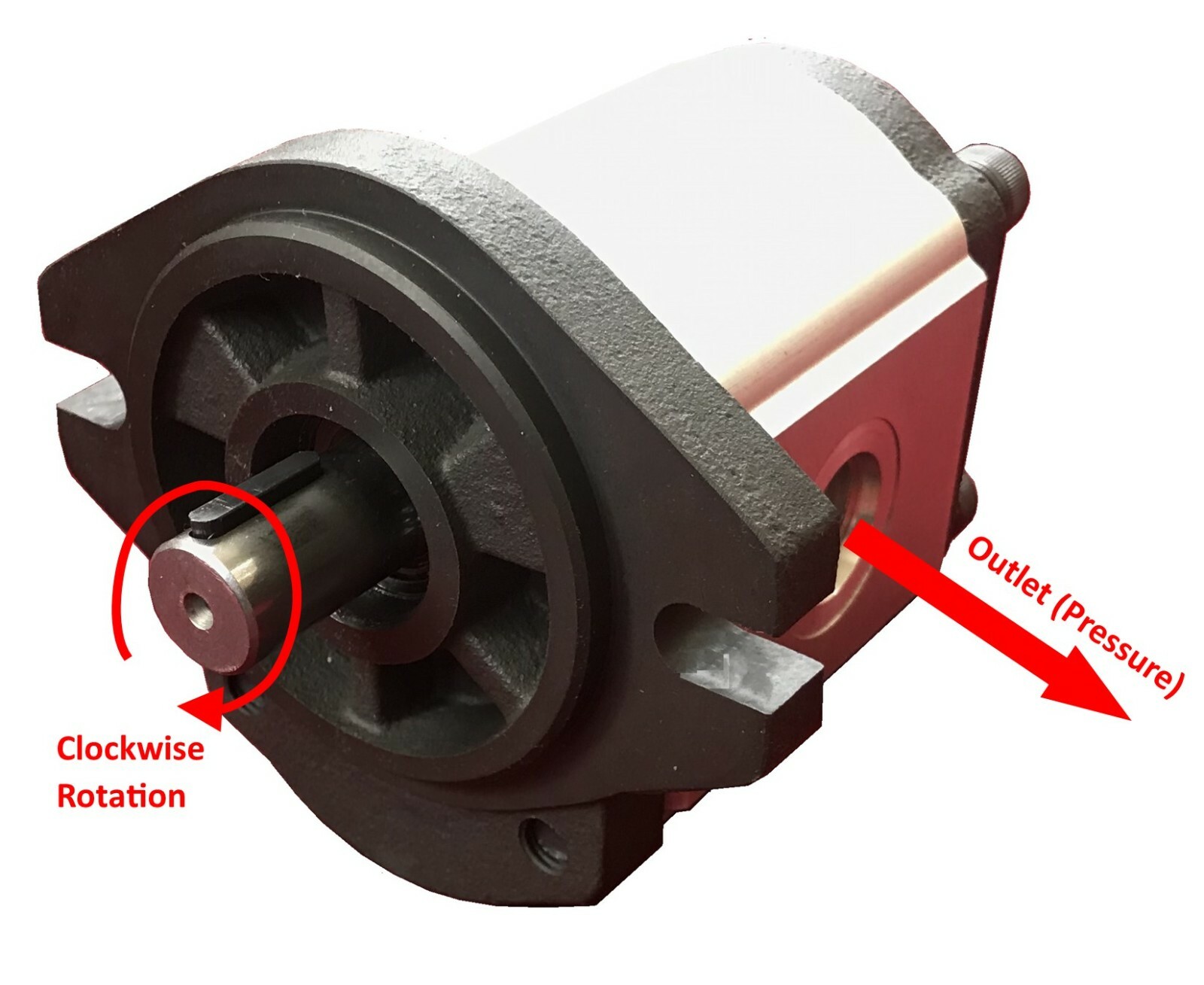 Hydraulic Gear Pump Sizes 0 to 18gpm 3625psi SAE A Flange many types CW rotation
