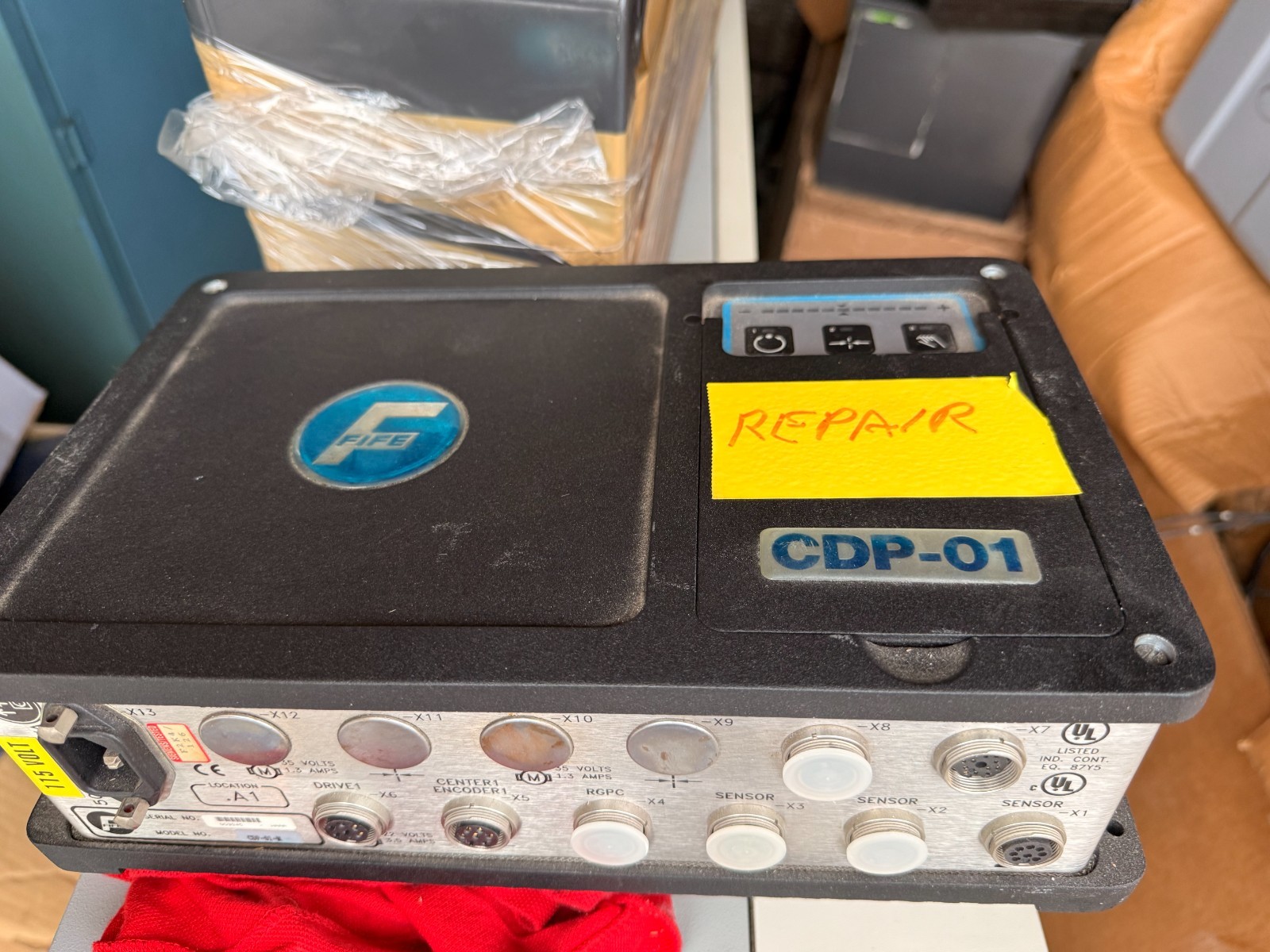 FIFE CDP-01-M WEB GUIDE CONTROLLER MODULE Control Box