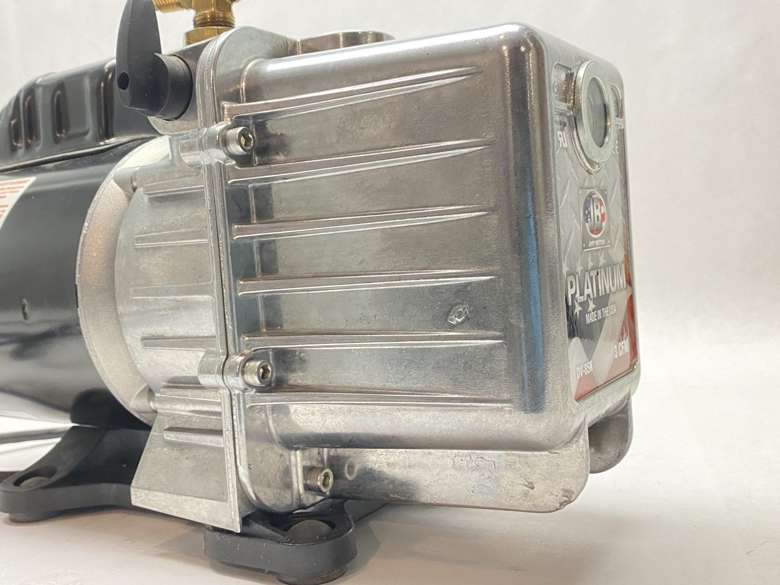 JB Industries DV-85N Platinum Refrig Evacuation Vacuum Pump 3 CFM