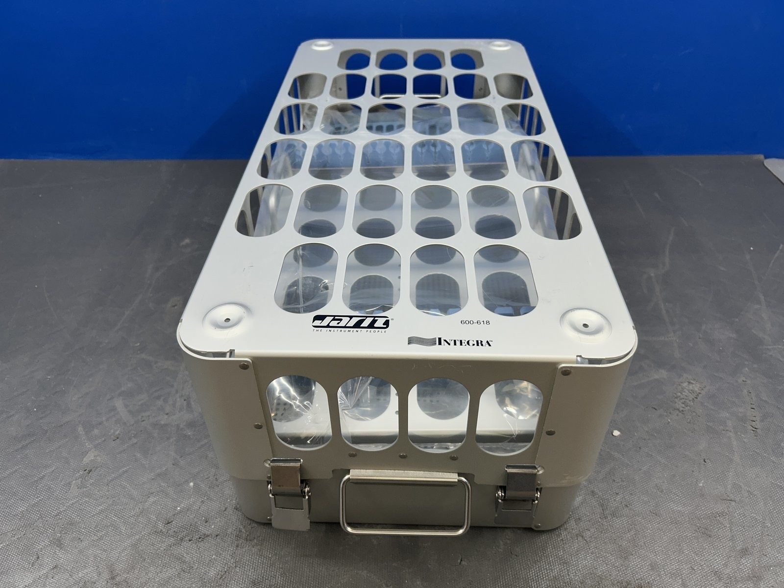 JARIT INTEGRA 600-618 LAPAROSCOPIC STERILIZATION CONTAINER, 22 X 11 X 5 INCH **