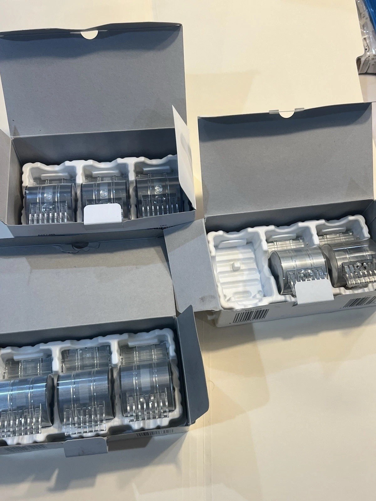 (2) Boxes Of 3 Cartridges Plus 1 Canon N1 Staples Genuine OEM 1201C 1007B001AA