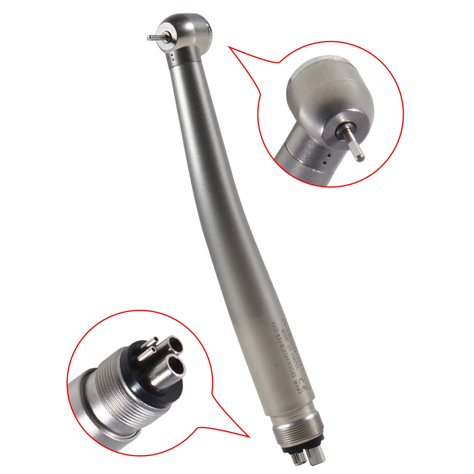 10* ADA4 Dental High Speed Handpiece Push Turbine 4 Holes Fit NSK Pana Max