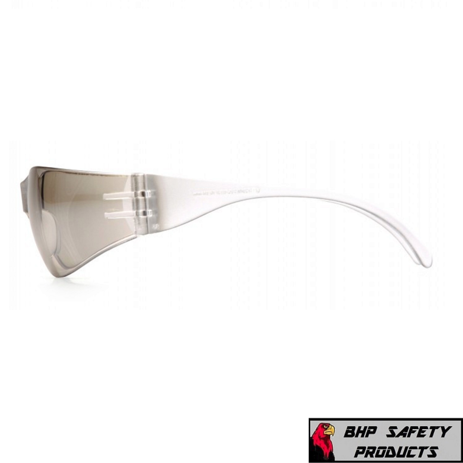 PYRAMEX INTRUDER SAFETY GLASSES INDOOR/OUTDOOR MIRROR I/O LENS S4180S (6 PAIR)