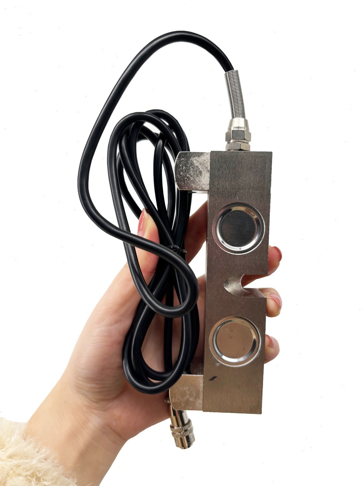 Side Pressure Tension Meter Precision ±0.5% FS ±1 Digital Peak Value ±49000N