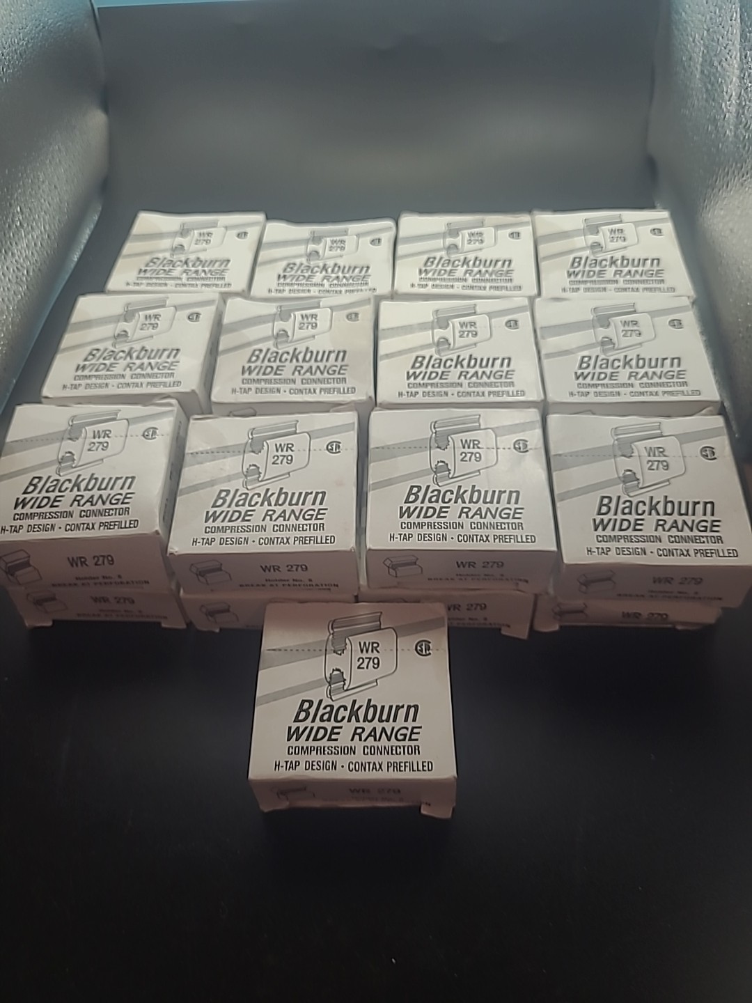 Lot of 25 x Blackburn WR279 Wide Range Compression Connector H-Tap Contax