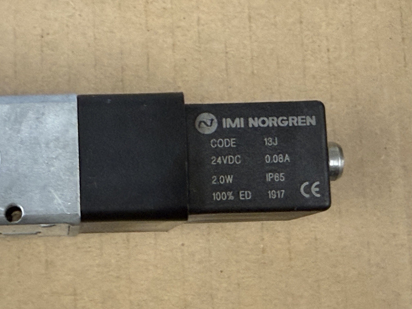 V61R511A-A313JB Norgren Solenoid Valve 1/4″npt 24VDC Coil (NO CONNECTORS)