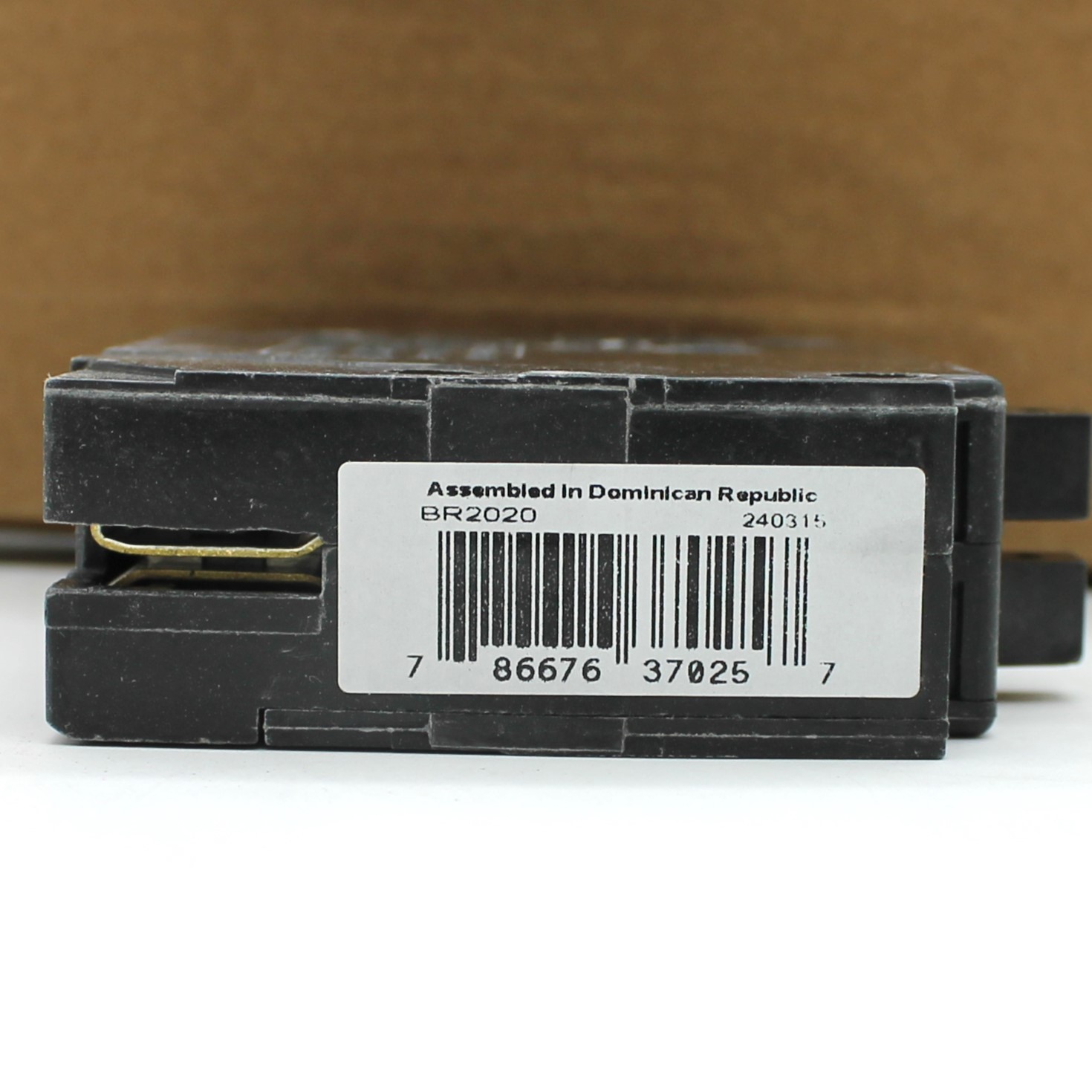 Case Lot of 5 EATON Type BR 20 Amp Duplex Circuit Breaker BR2020 Brand New