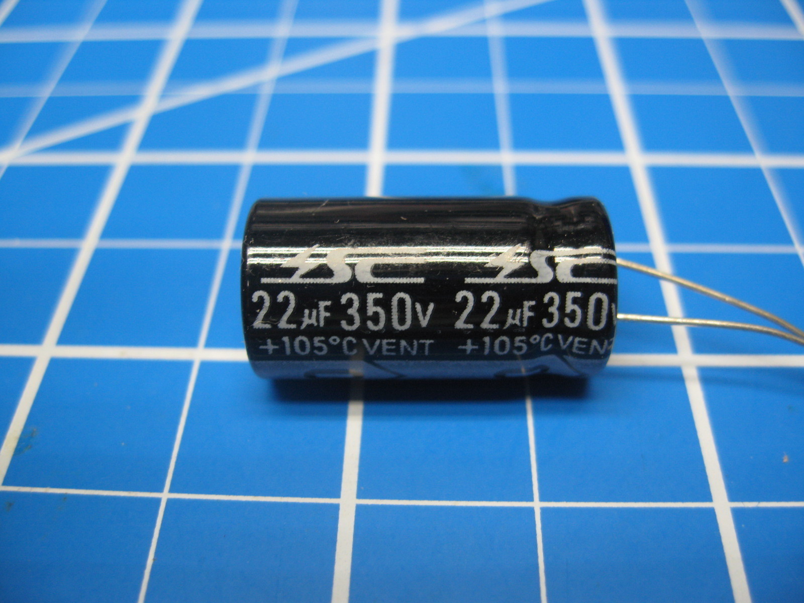 SC – KM Series – Radial Electrolytic Capacitors – 350V 22uF – 5 Pieces