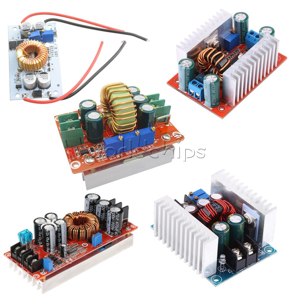 DC-DC 10/12/15/20A 150/250/300/400/1200W Step up Step down Buck Boost Converter