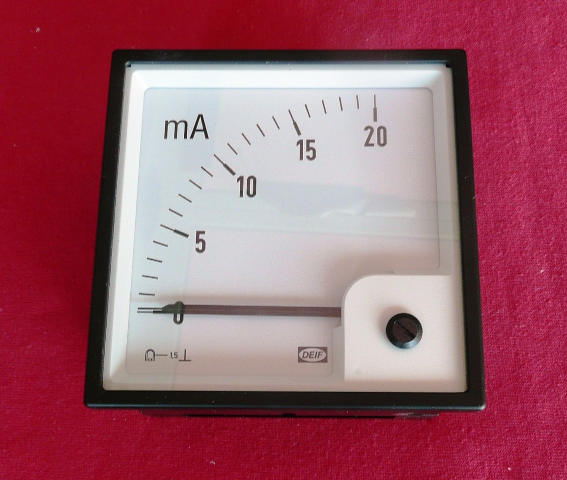 DEIF DQ96-x, Var/Watt Meter Gauge, 20mA, 1200024106B, CAT III 300V, CAT II 600V