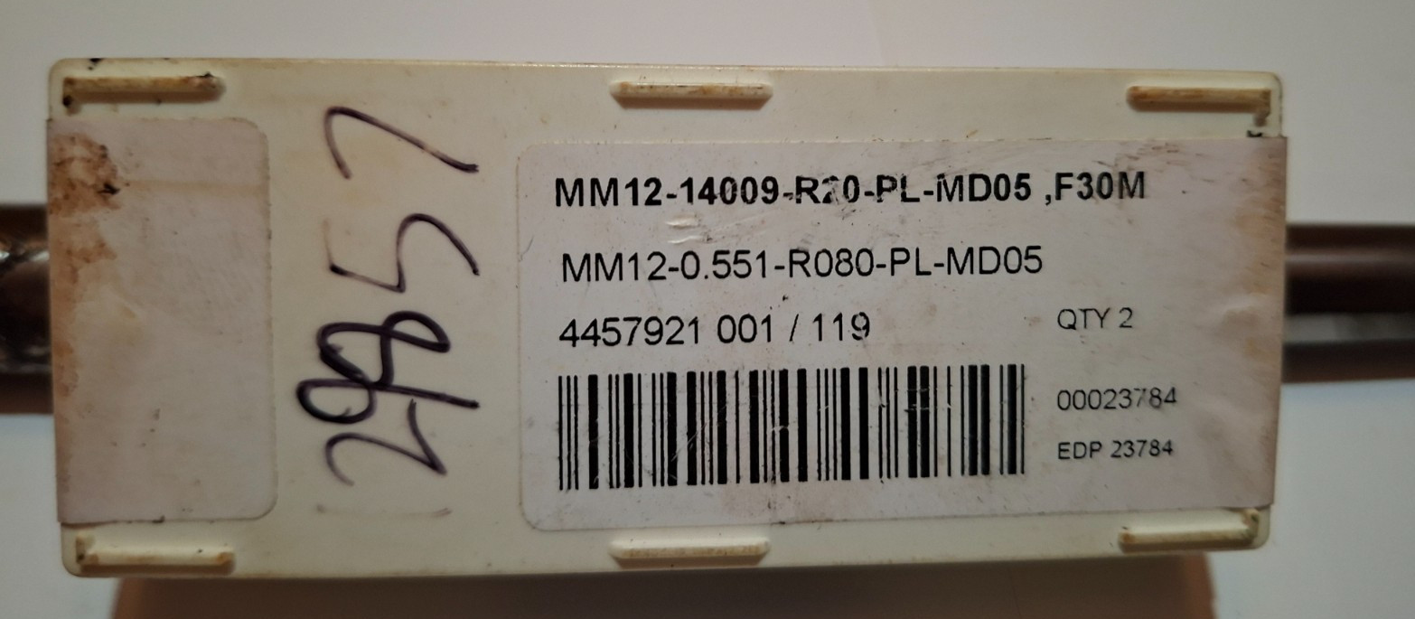 SECO DRILL INDEXABLE WITH INSERTS MM12-062-67-1015