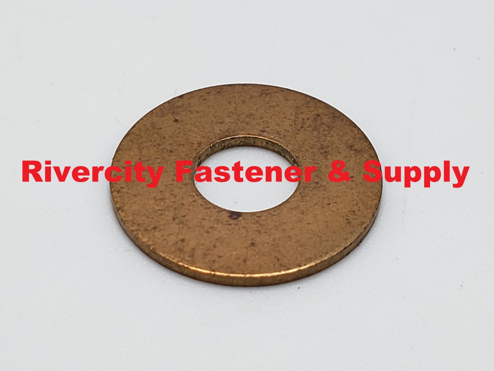1/4 Silicon Bronze Flat Washers Marine Grade Standard Round Washer 1/4×5/8 x .04