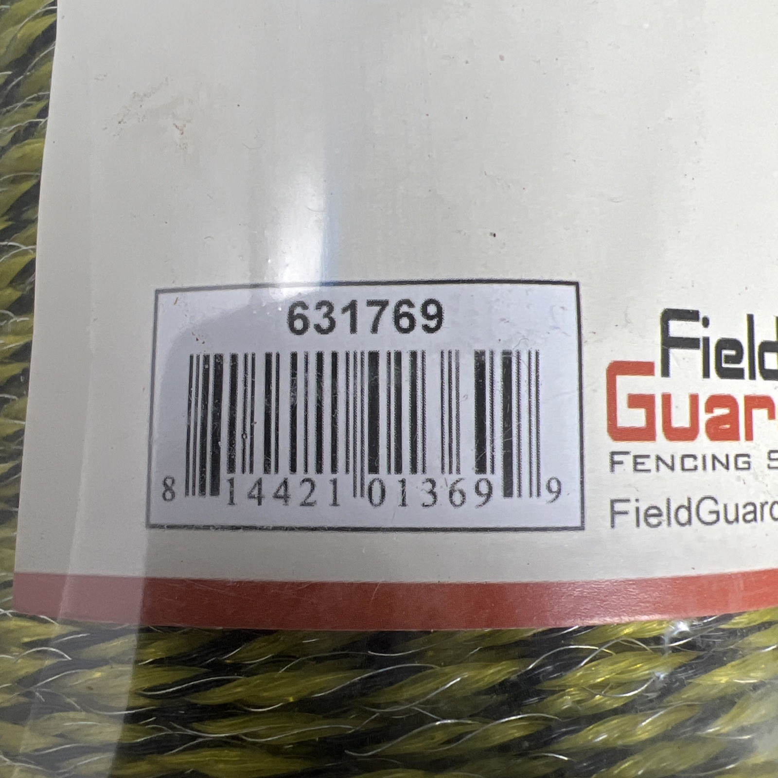 1312 ft. Yellow / Black 400 Meter Poly Wire Electric Fencing Livestock Fence Rol