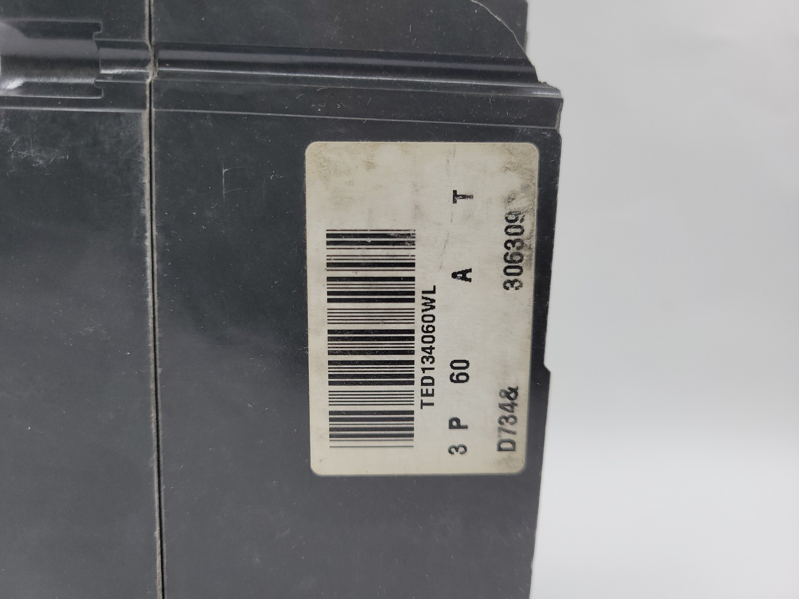 General Electric TED134060WL Bolt-On Circuit Breaker 60A 3P 480VAC 18KA TED