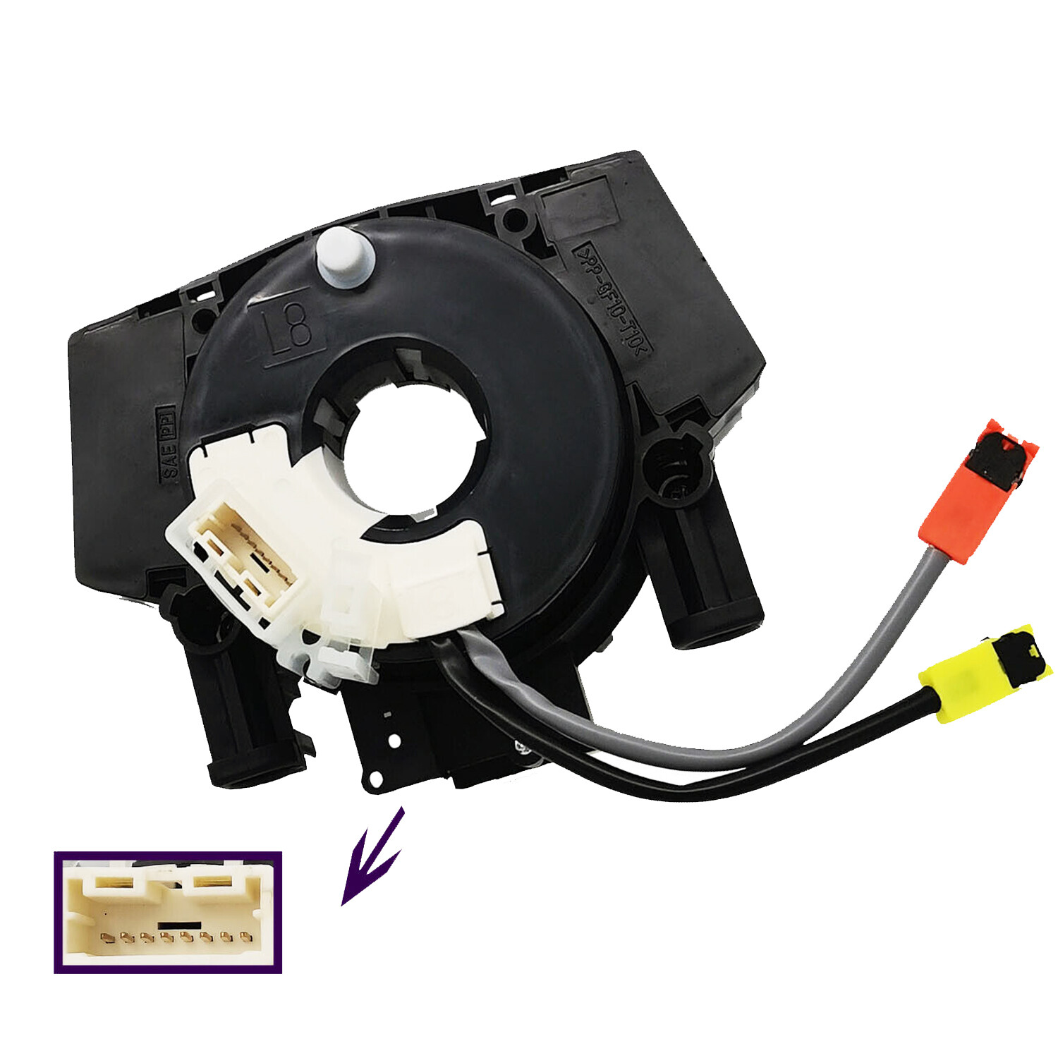 For 2006-2019 Nissan Frontier Steering Spiral Cable Clock Spring 255609BH0A