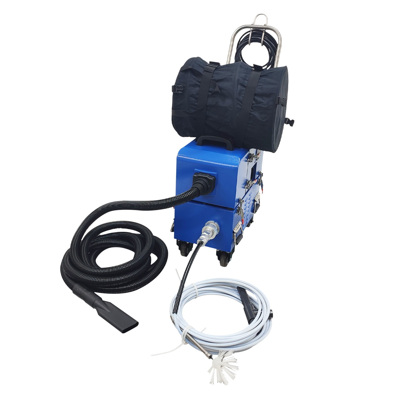 Pipe Tube Cleaning Machine 110V/220V Air Duct Cleaning Machine,Sweeping&Suction