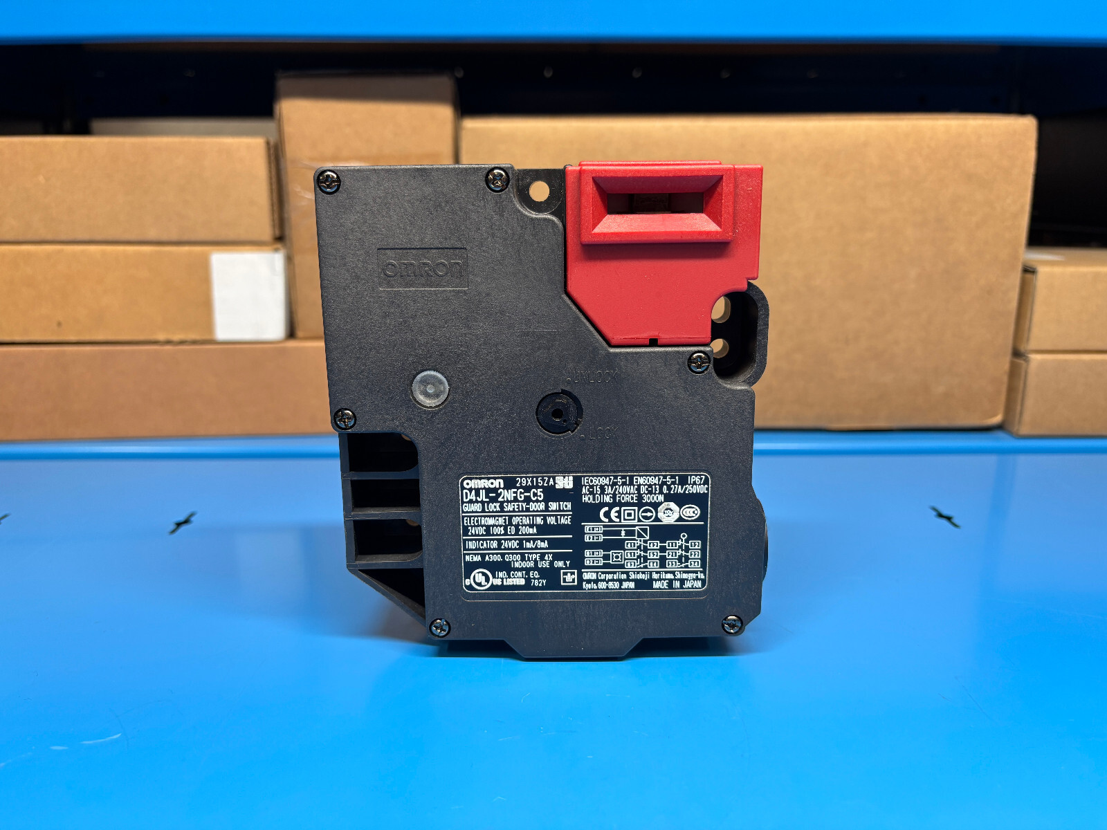 Omron D4JL-2NFG-C5 Safety Door Switch Sensor – NEW IN BOX