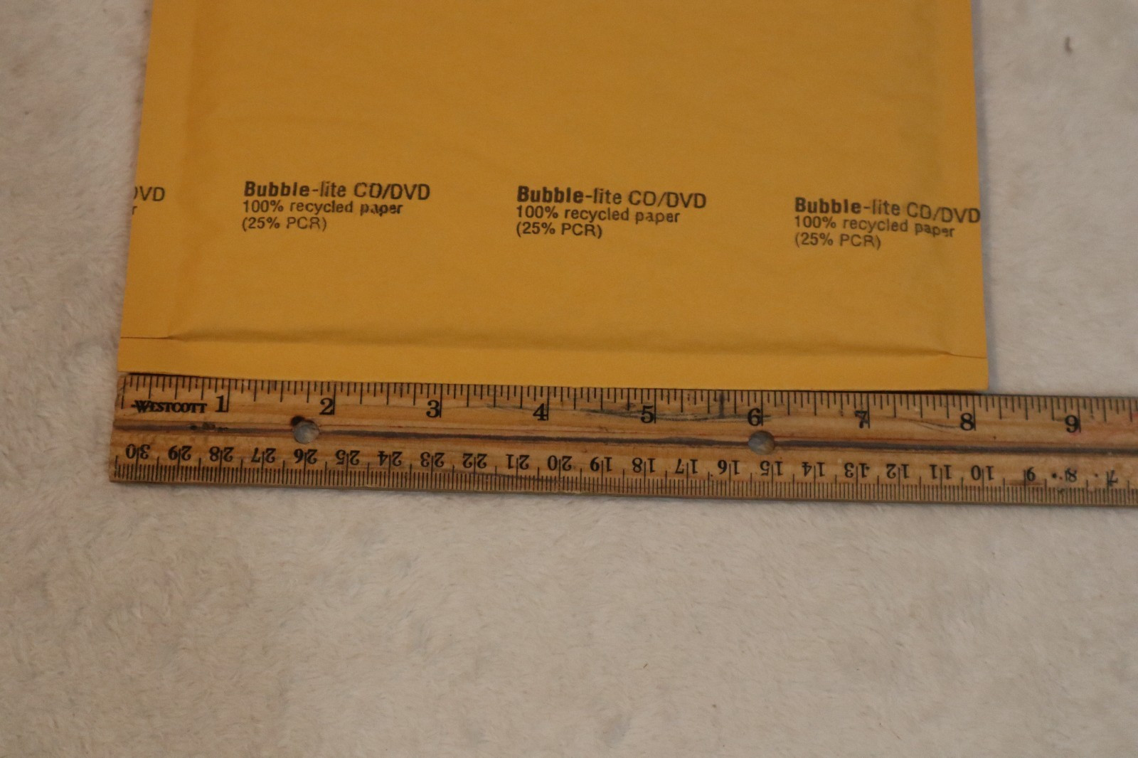 Kraft Bubble-Lite DVD/CD padded bubble mailer lot of 100