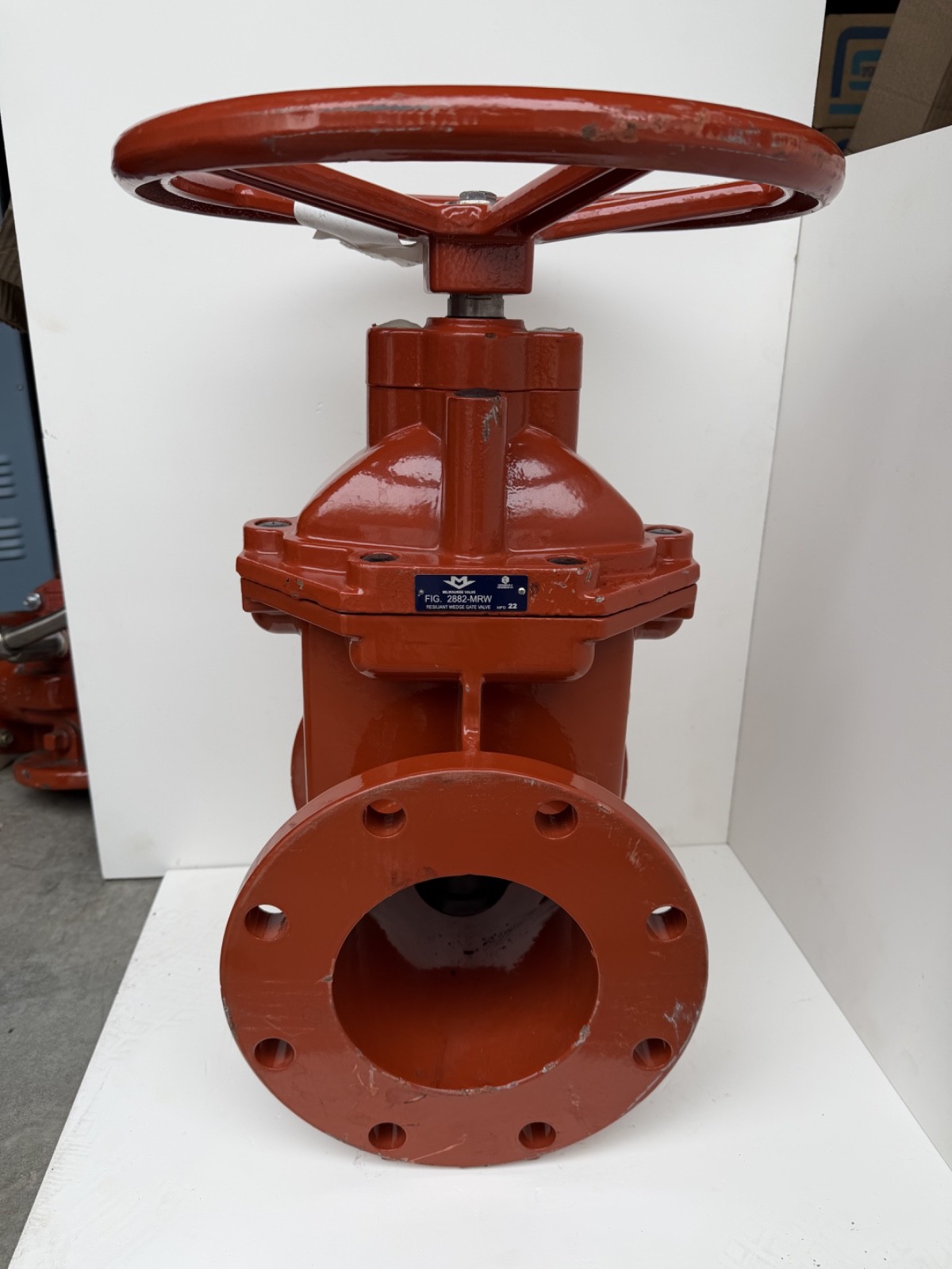 Milwaukee NIBCO Valve F-2882-MRW-600 6″ Resilient Wedge Gate Valve NSF ANSI 61