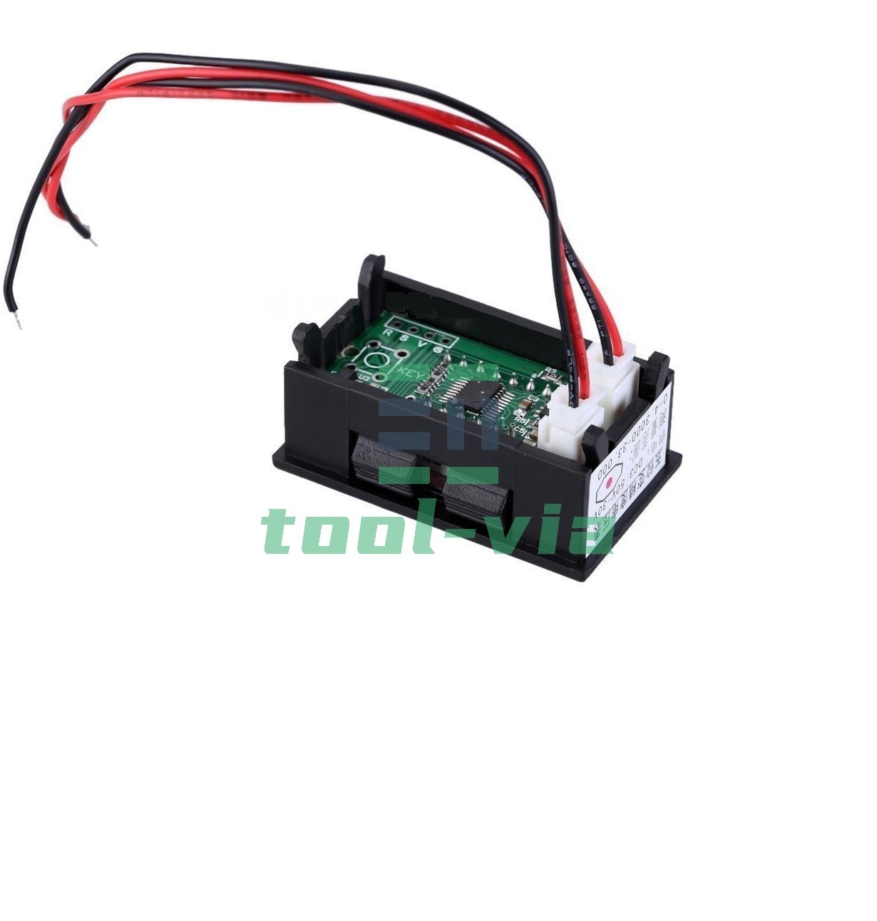 Blue LED 5 Digit DC 0-4.3000-33.000V Digital Voltmeter Voltage Meter Car Panel M