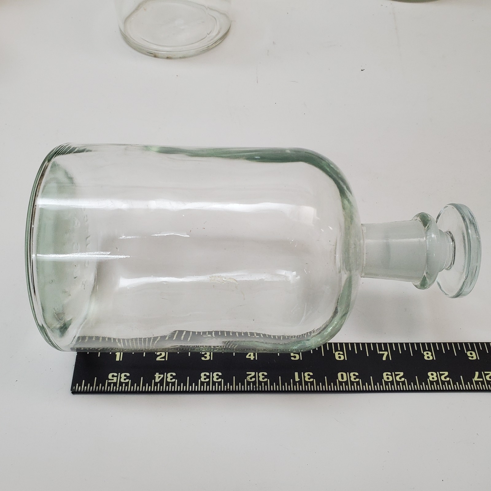 Vintage Apothecary Glassware Lot (6) – Pyrex, Kimax, TCW Co, Erlenmeyer Flask